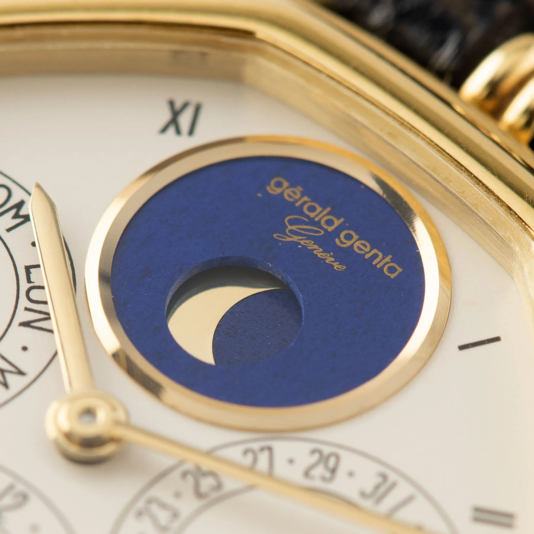 Gerald Genta “Succes“ Day Date Moon Phase Ref 2747