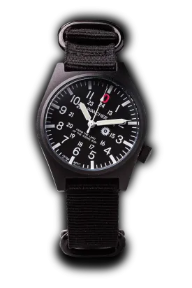 Gurkha Black Dial Red 0