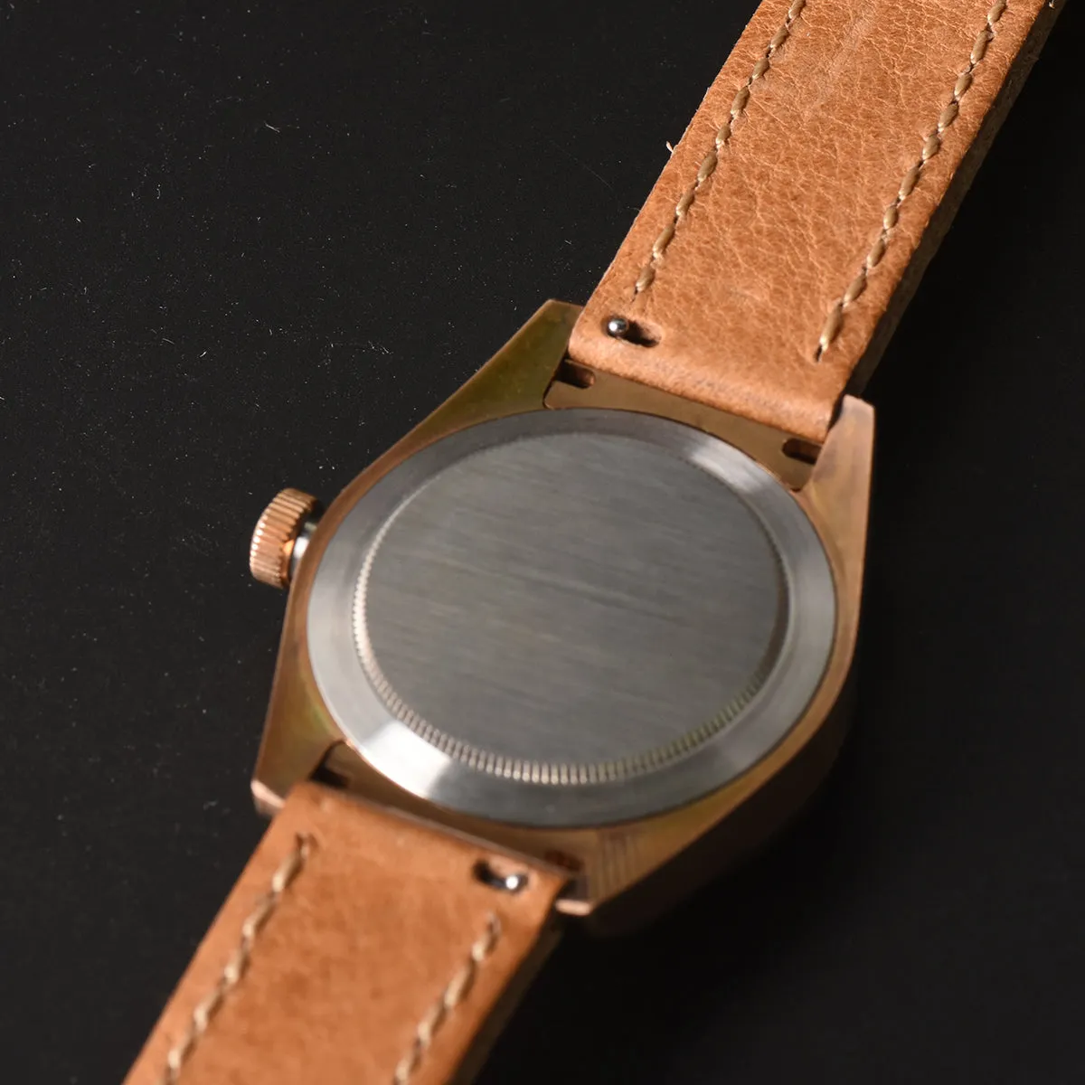 Hruodland 39mm BB58 Retro Bronze Watch