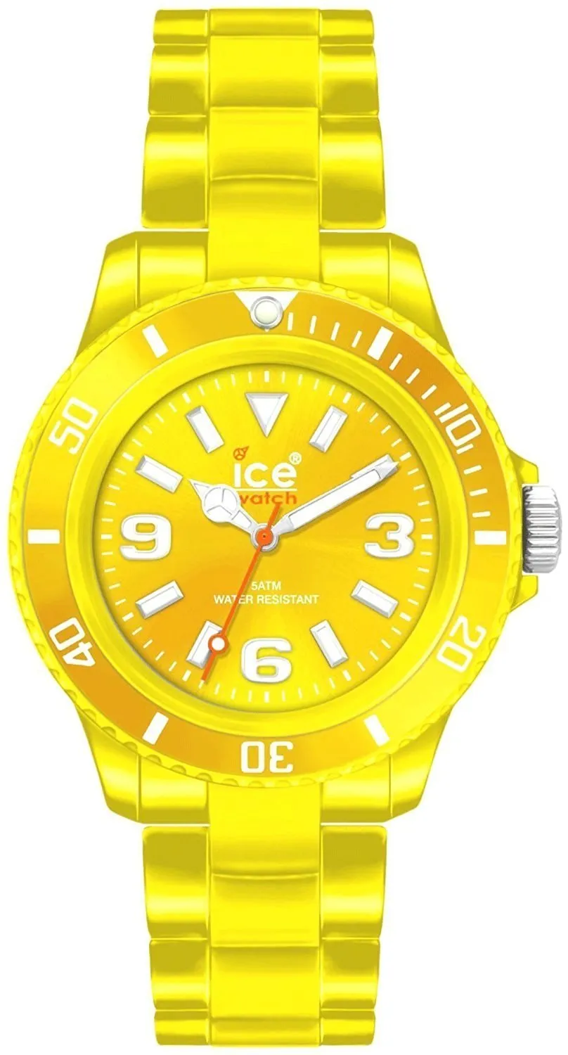 Ice-Watch Classic Solid Polyamide Unisex Yellow Watch CS.YW.U.P.10