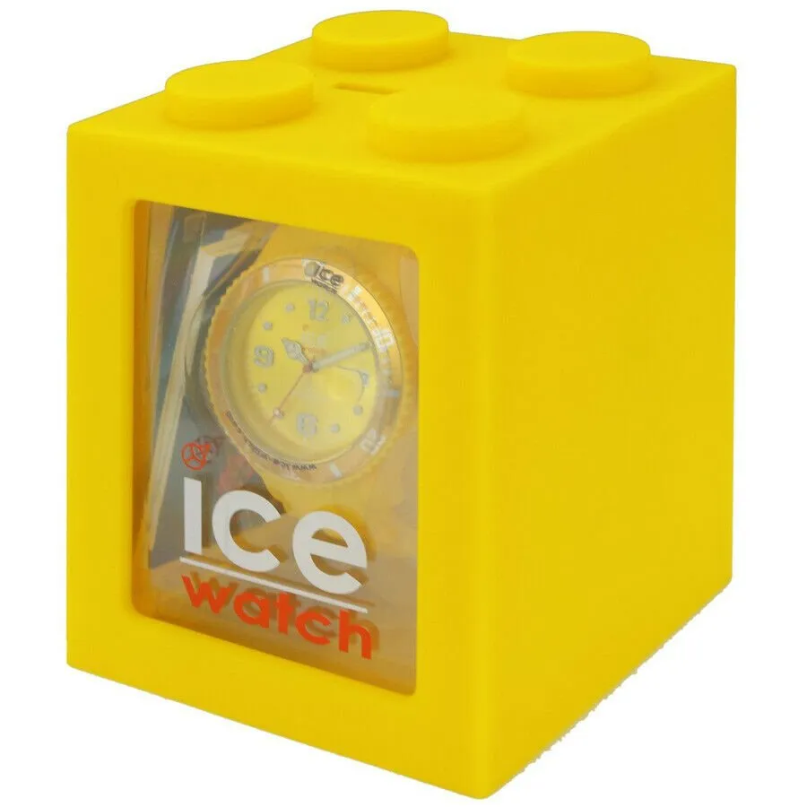 Ice-Watch Ice-Forever Sili Collection Polyamide & Silicon Mens Yellow Watch SI.YW.B.S.09