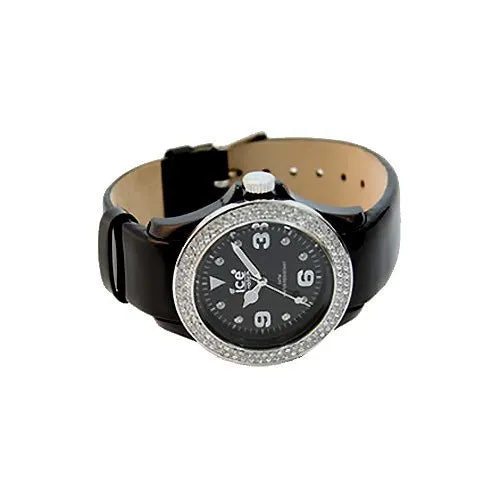 Ice-Watch Stone Tycoon Swarovski Crystals Black Polyamide & Steel Unisex Strap Watch ST.BS.U.L.10