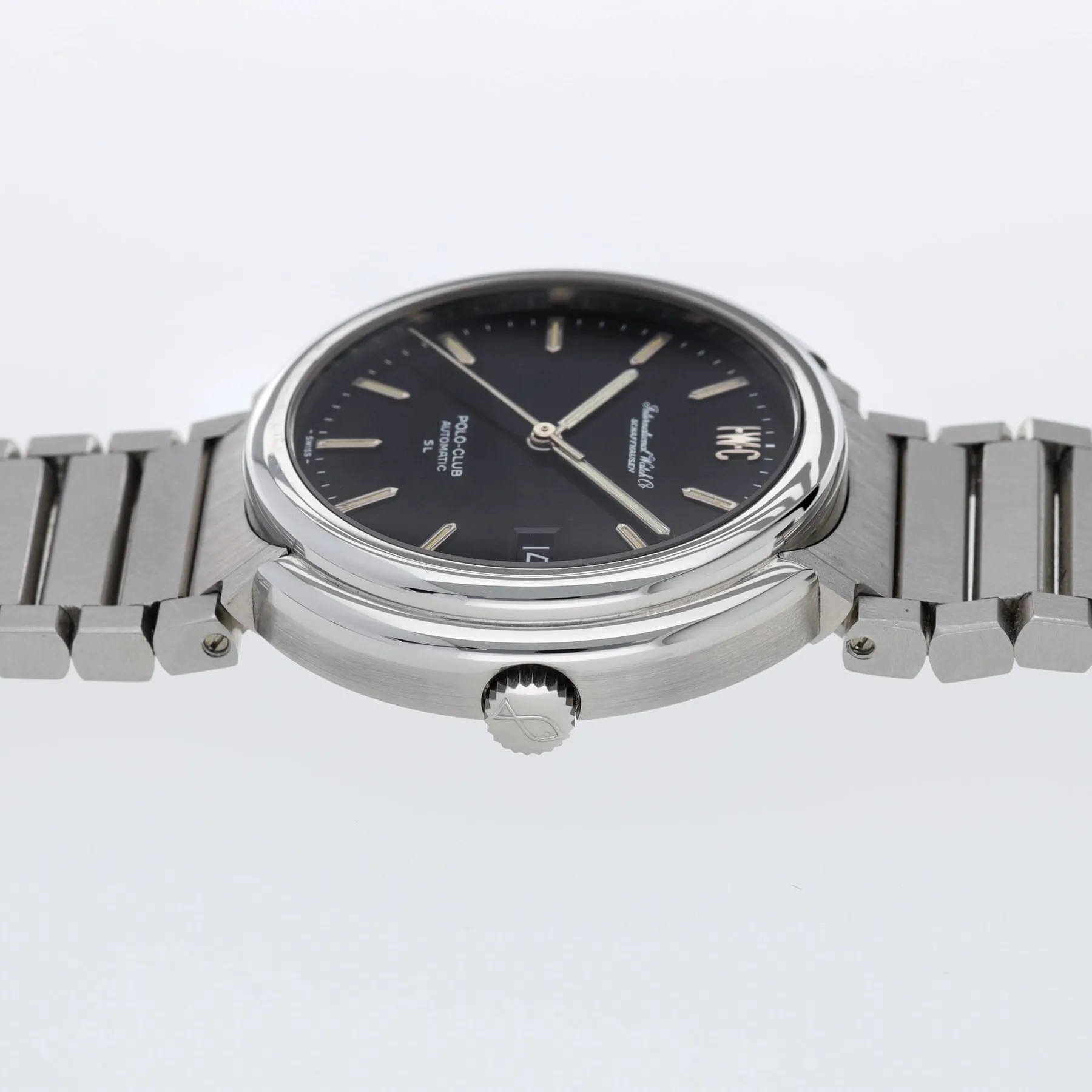 IWC Polo Club SL Steel Integrated Bracelet by Gerald Genta ref 1831