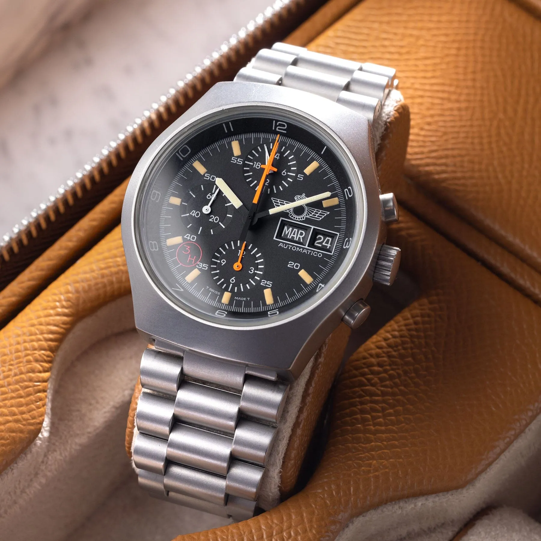 Lemania 5100 Military Chronograph Spanish Air Force