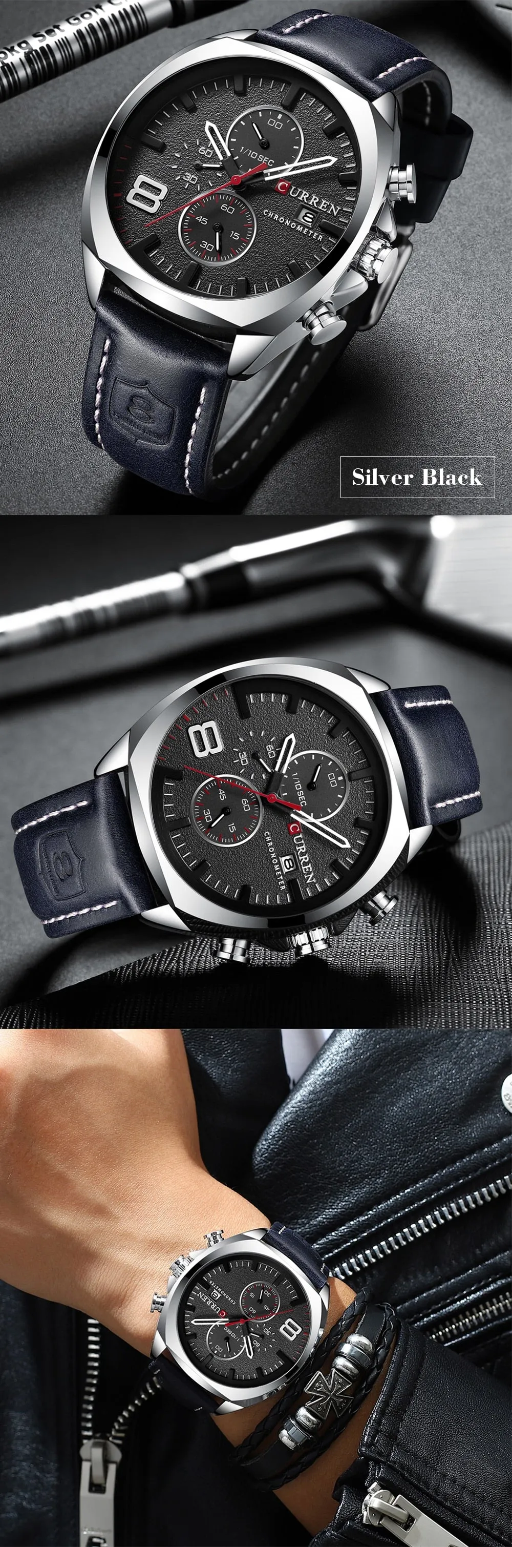 Luxury Men Watches, Military Analog Male Quartz Clock Men's Sport Wristwatch Waterproof Watch