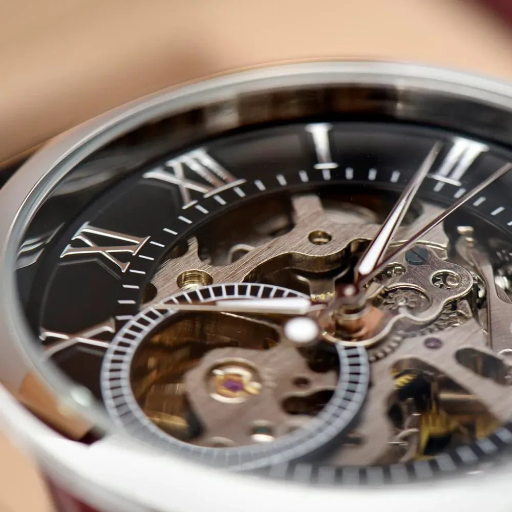 Luxury Skeleton Mechanical Automatic Watch