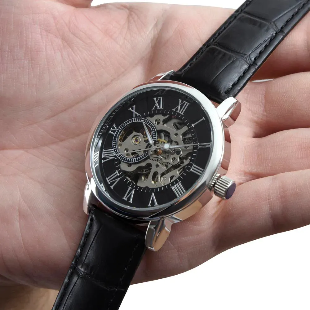 Luxury Skeleton Mechanical Automatic Watch