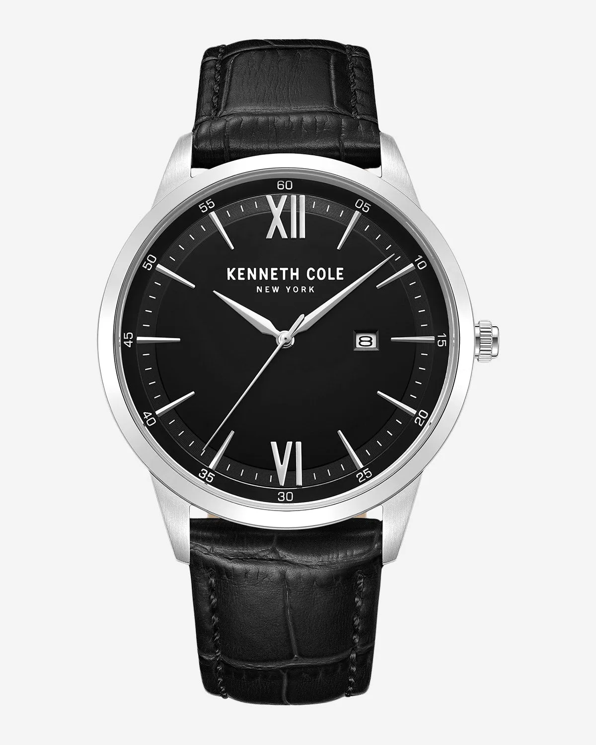 Modern Classic Slim Leather Strap Watch