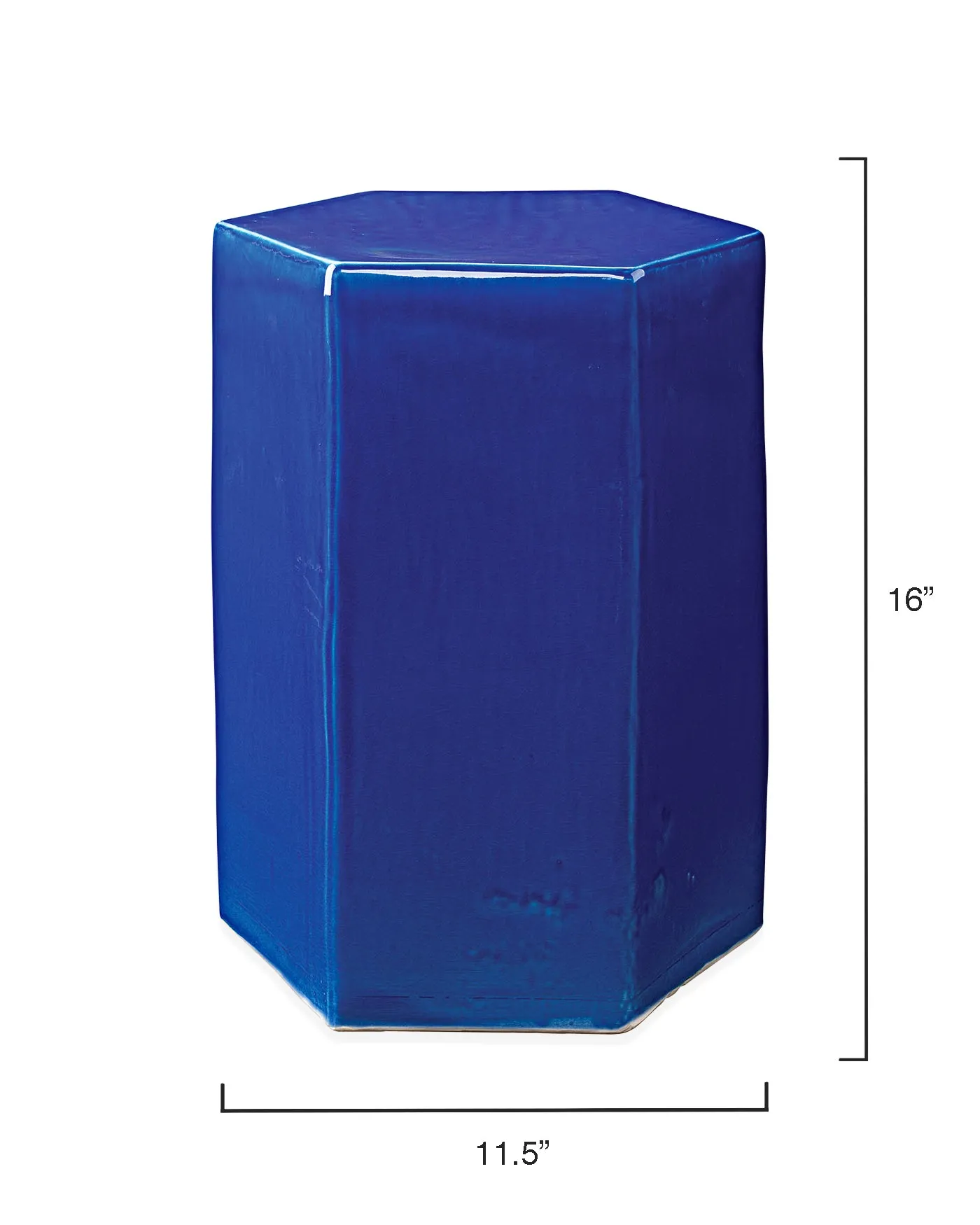 Porto Side Table Cobalt Blue - Large