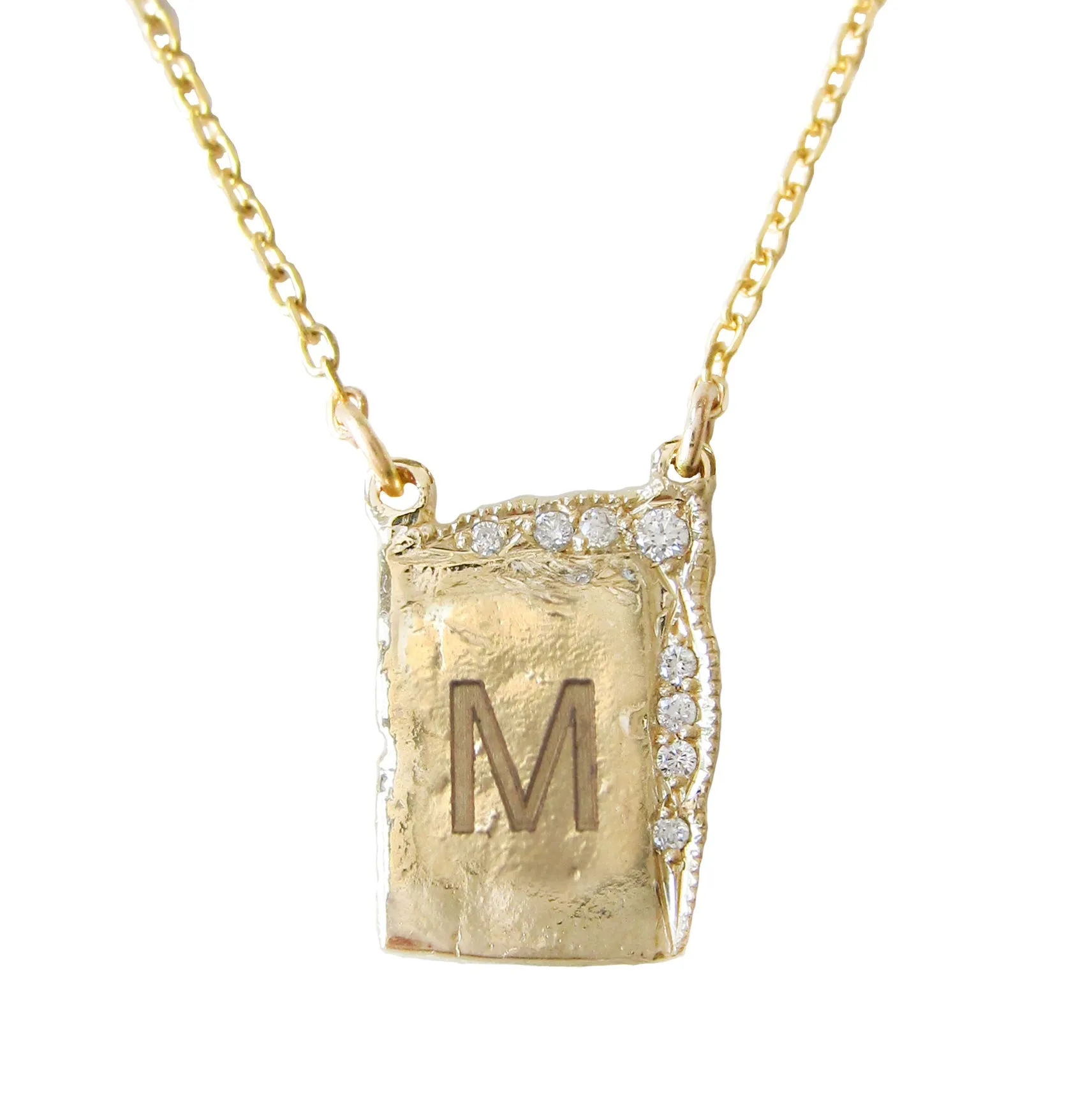 Reflection Monogram Necklace