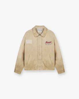 Represent X Duke   Dexter Multi Patch Carpenter Jacket - Sand