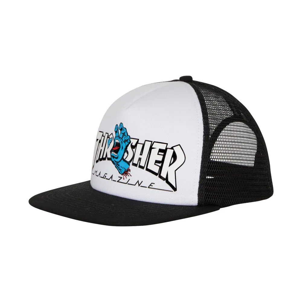 Santa Cruz X Thrasher Screaming Logo Mesh Hat