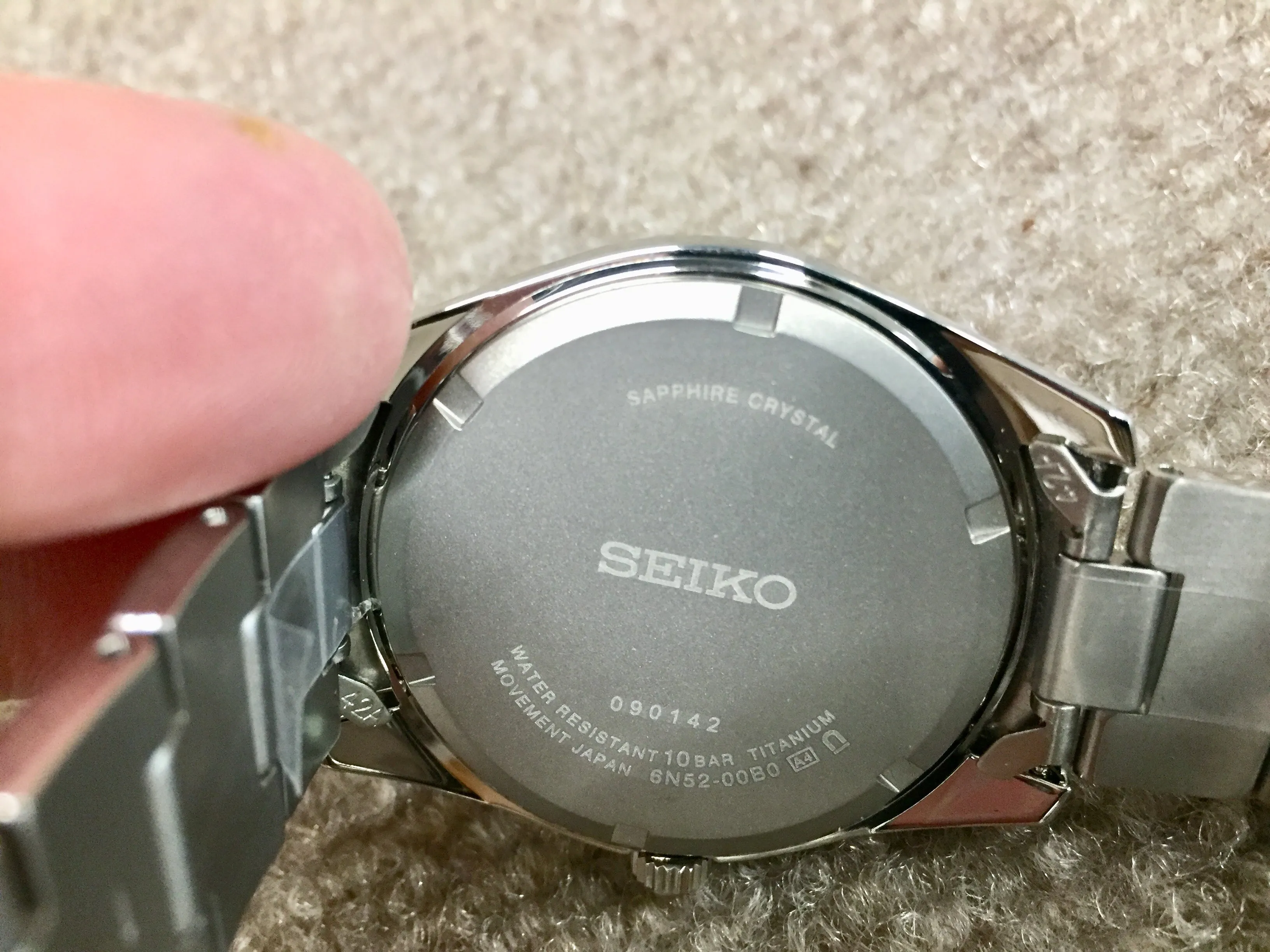 Seiko Titanium Watch