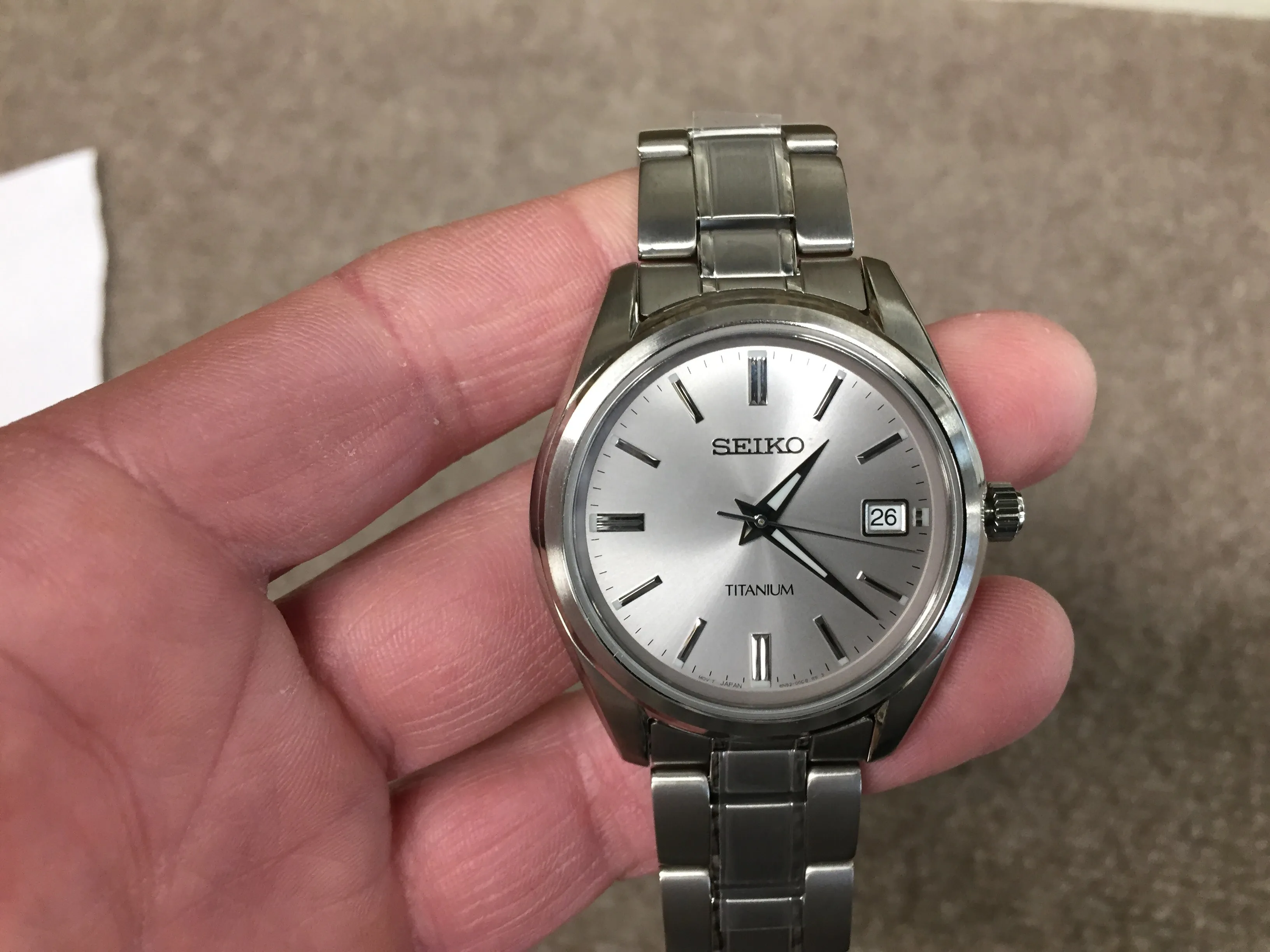 Seiko Titanium Watch