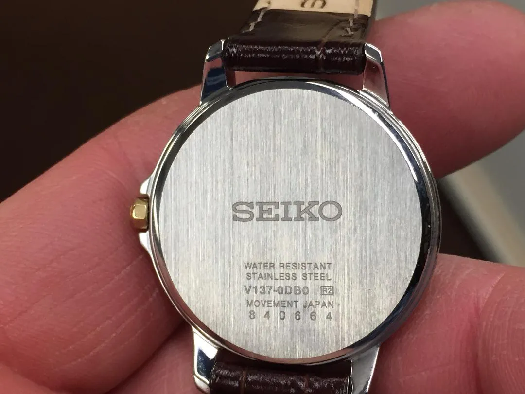 Seiko Women's Solar Powered Watch SUT375