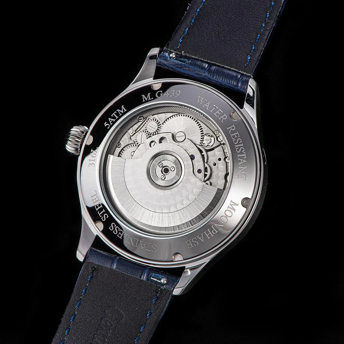 Sugess Customized Automatic Seagull Movement Men's Watch