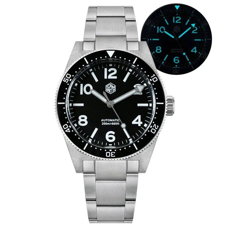 ★SuperDeals★San Martin 39mm Retro 62mas Dive Watch SN0139