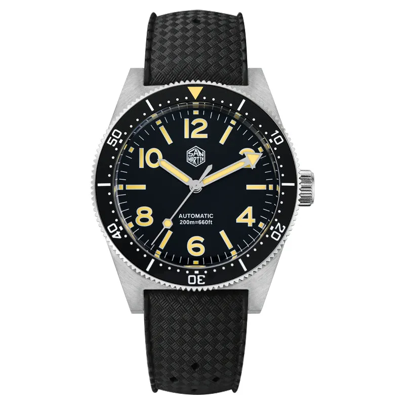 ★SuperDeals★San Martin 39mm Retro 62mas Dive Watch SN0139