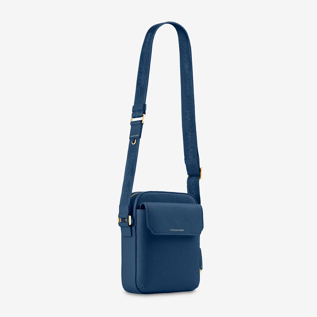 The Small Messenger Bag - Pacific Blue